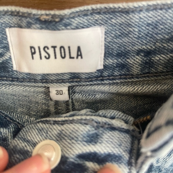 SAIGE HIGH RISE SHORT - FRENCH RIVIERA - Picture 2 of 5